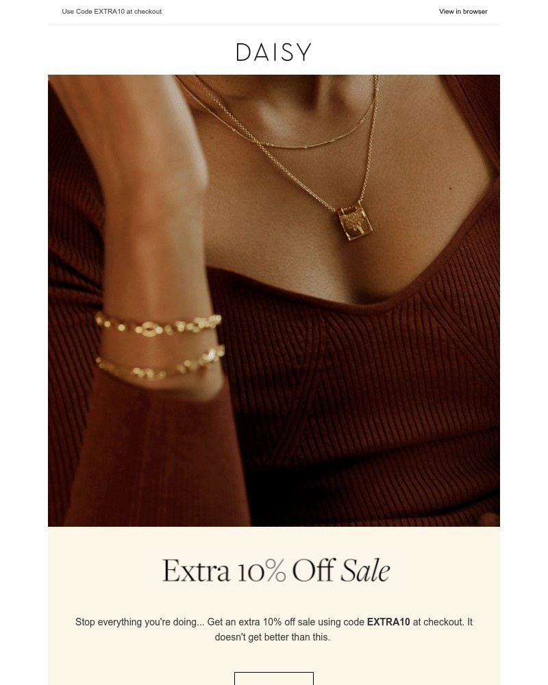Screenshot of email with subject /media/emails/extra-10-off-sale-get-ready-to-glow-0f99b2-cropped-2f6ab363.jpg