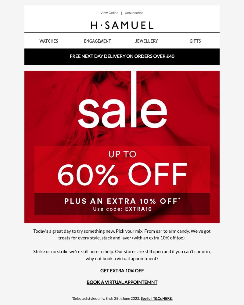 Screenshot of email with subject /media/emails/extra-10-off-sale-i-use-code-extra10-52761f-cropped-9cd70c0d.jpg