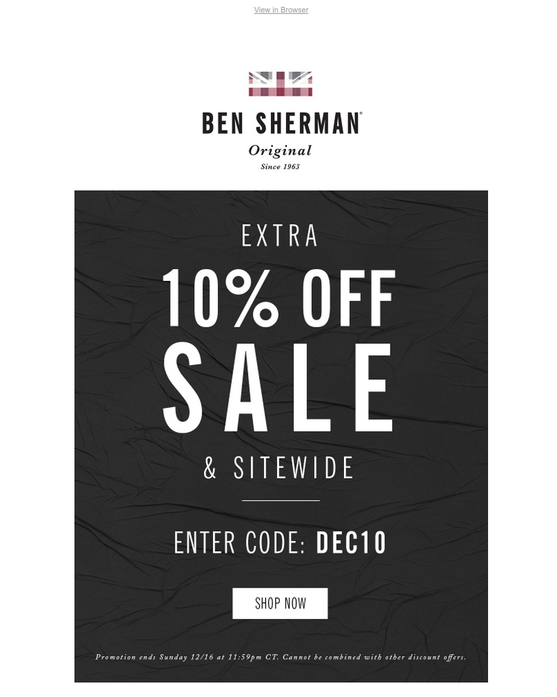 Screenshot of email with subject /media/emails/extra-10-off-sale-sitewide-cropped-a014e7c1.jpg