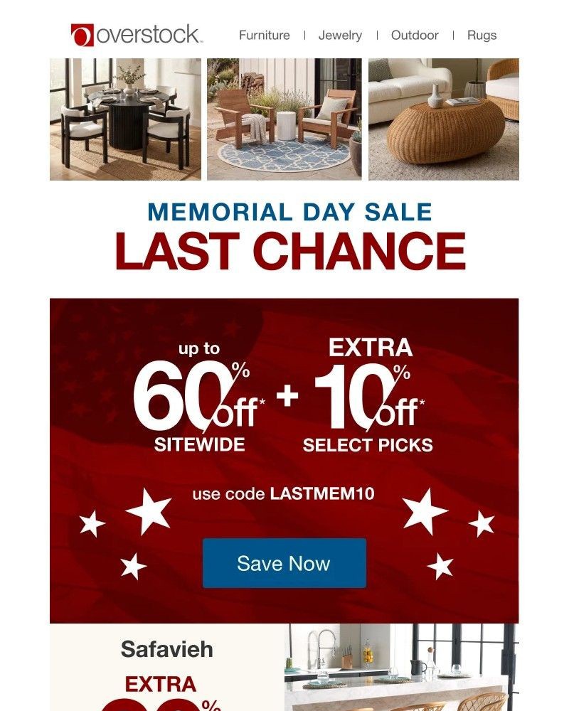 Screenshot of email with subject /media/emails/extra-10-off-select-picks-ends-soon-3632a4-cropped-a98238a1.jpg