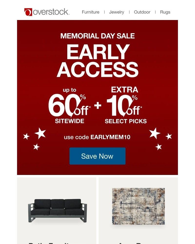 Screenshot of email with subject /media/emails/extra-10-off-select-styles-during-memorial-day-early-access-670671-cropped-88549269.jpg