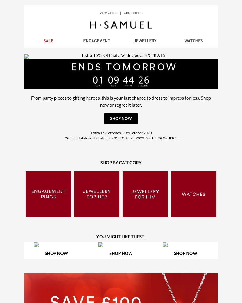 Screenshot of email with subject /media/emails/extra-15-off-psst-sale-is-ending-e77ff5-cropped-3d62c5ed.jpg