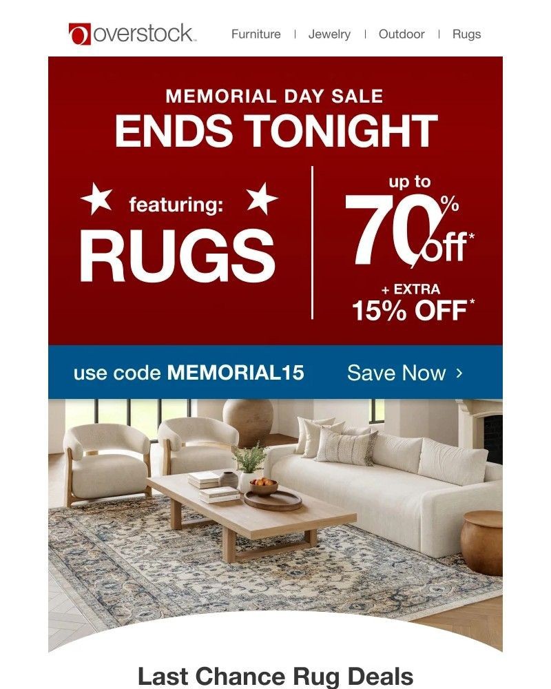 Screenshot of email with subject /media/emails/extra-15-off-rugs-ends-tonight-71b806-cropped-fa08598d.jpg