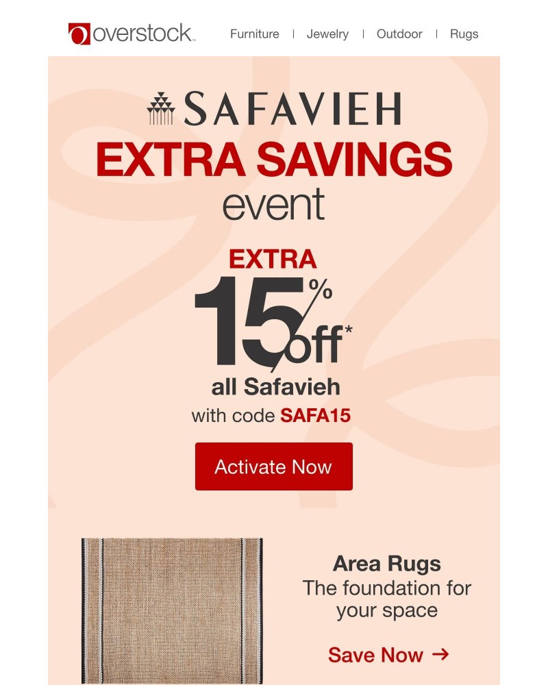 Screenshot of email with subject /media/emails/extra-15-off-safavieh-rugs-furniture-more-f9834f-cropped-fc7149da.jpg