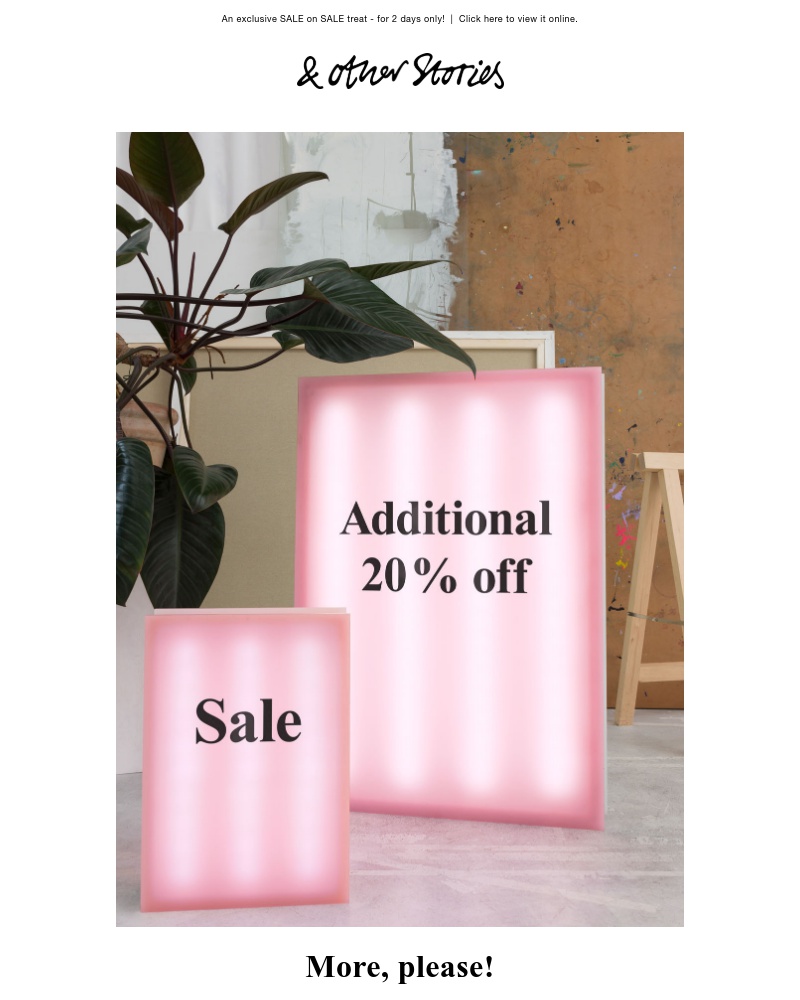 Screenshot of email with subject /media/emails/extra-20-off-all-sale-1-cropped-d70e2605.jpg