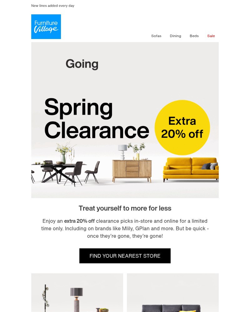 Screenshot of email with subject /media/emails/extra-20-off-clearance-a55ea7-cropped-9623bd4a.jpg