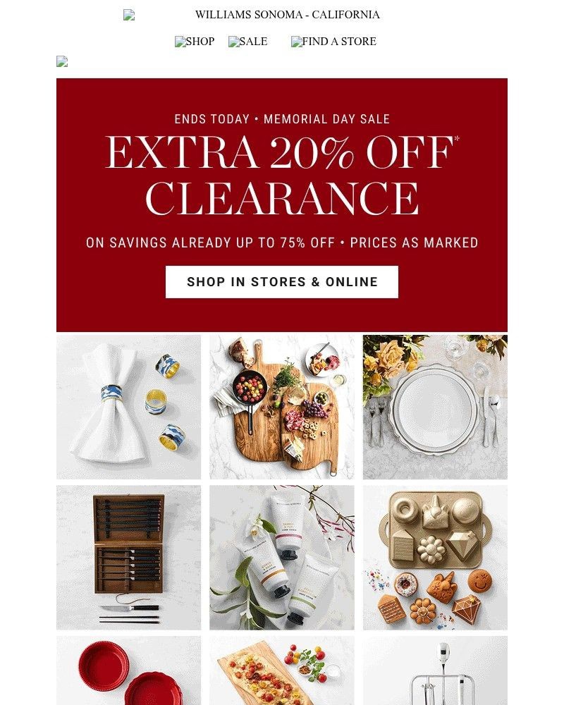 Screenshot of email with subject /media/emails/extra-20-off-clearance-ends-tonight-f17877-cropped-ccb14d3e.jpg