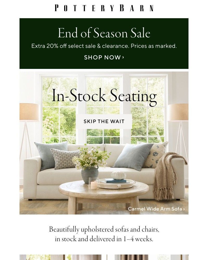 Screenshot of email with subject /media/emails/extra-20-off-clearance-final-weekend-in-stock-sofas-chairs-yours-in-14-weeks-4719_viXJgxI.jpg
