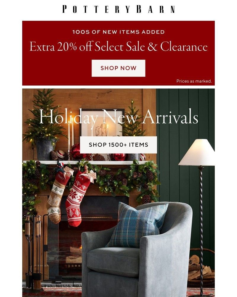 Screenshot of email with subject /media/emails/extra-20-off-clearance-happening-now-holiday-new-arrivals-just-dropped-40c9d6-cro_oakStNx.jpg