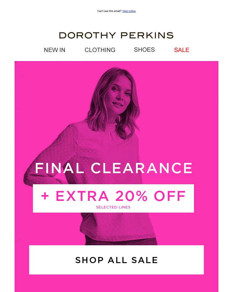 Screenshot of email with subject /media/emails/extra-20-off-final-clearance-cropped-0fa32a73.jpg