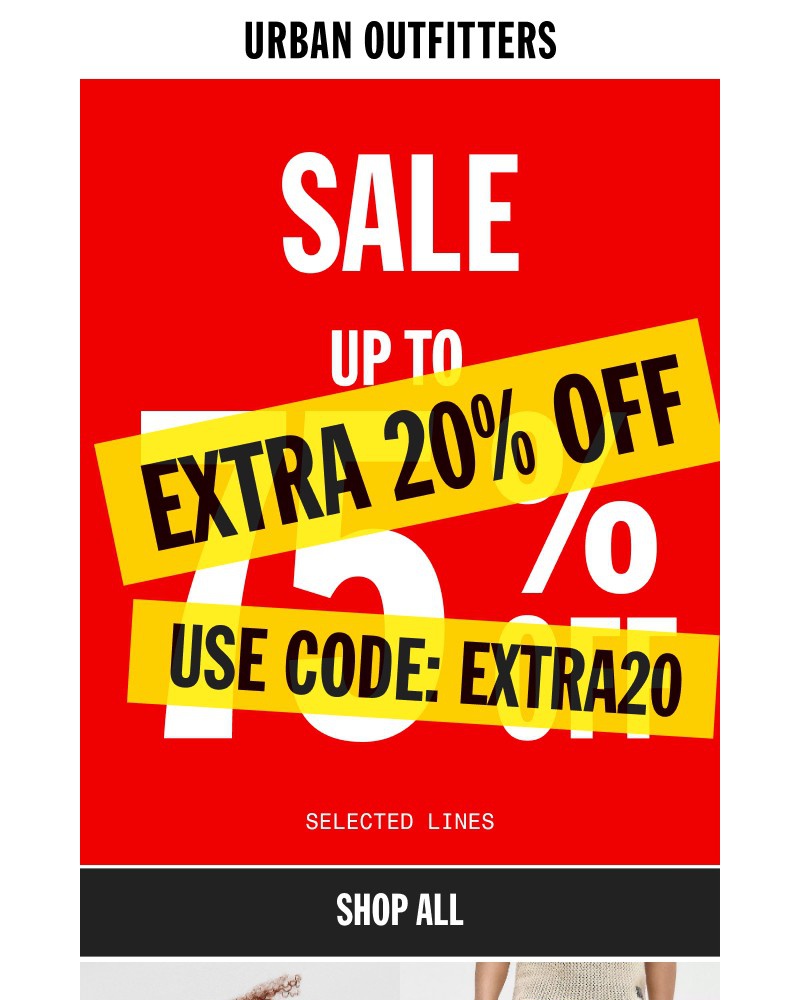 Screenshot of email with subject /media/emails/extra-20-off-most-hyped-brands-b3ee10-cropped-43cd3576.jpg