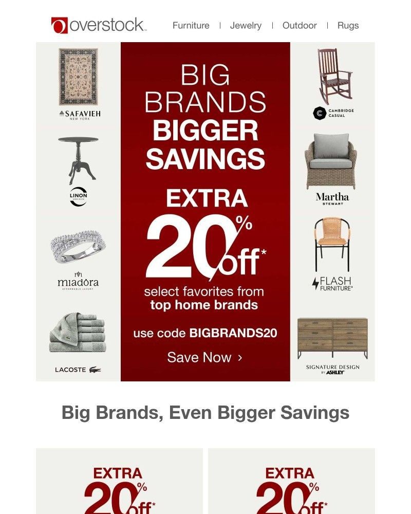 Screenshot of email with subject /media/emails/extra-20-off-our-biggest-brands-starts-now-4935fe-cropped-8e9ebe81.jpg