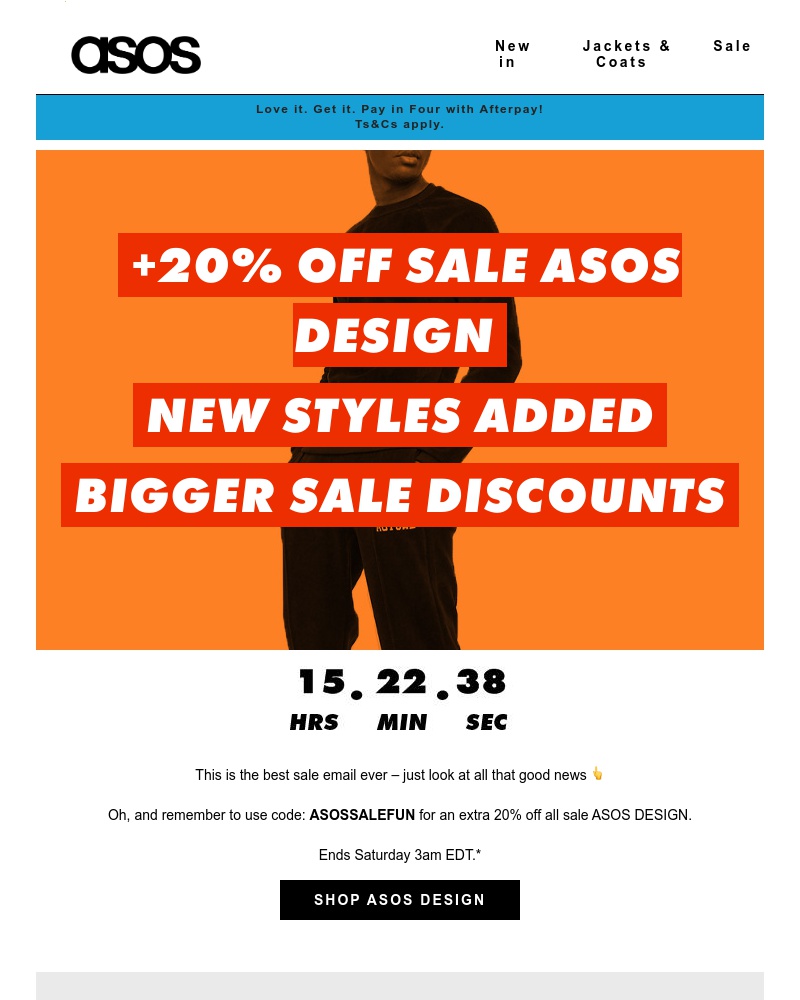 Screenshot of email with subject /media/emails/extra-20-off-sale-asos-design-a6c3bd-cropped-e11ca10b.jpg