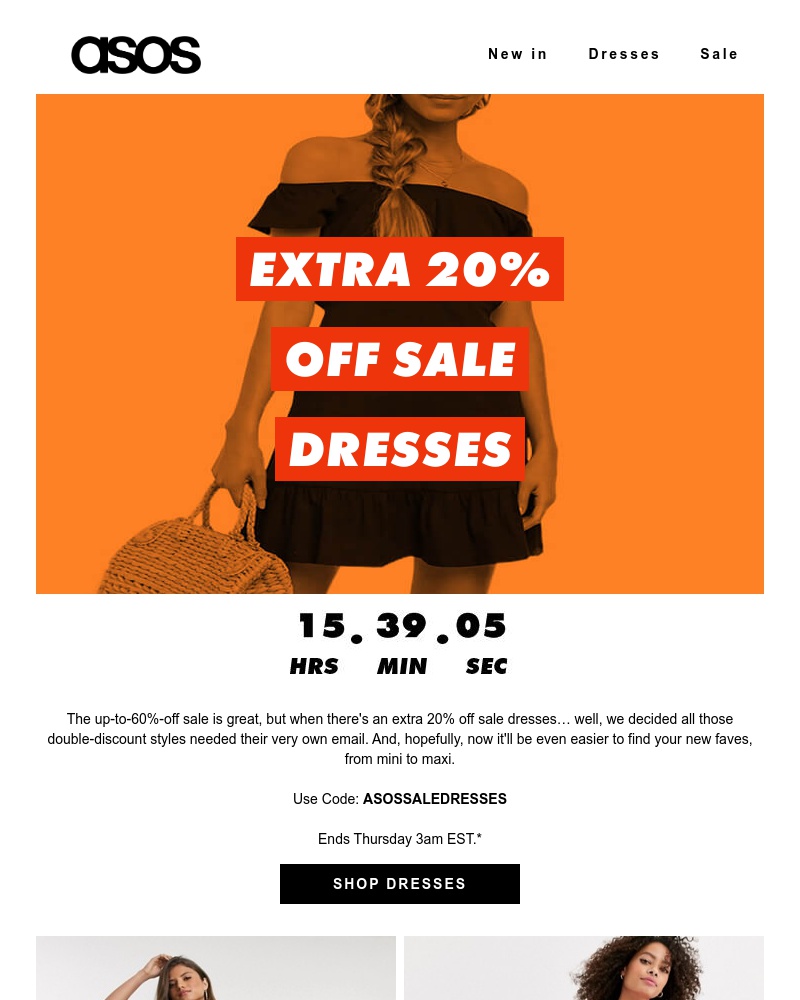 Screenshot of email with subject /media/emails/extra-20-off-sale-dresses-2-cropped-b8345789.jpg