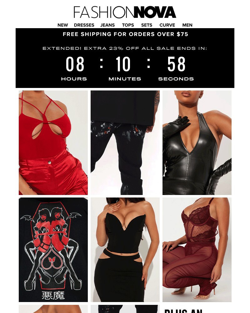 Screenshot of email with subject /media/emails/extra-23-off-all-sale-continues-178999-cropped-66e913ca.jpg