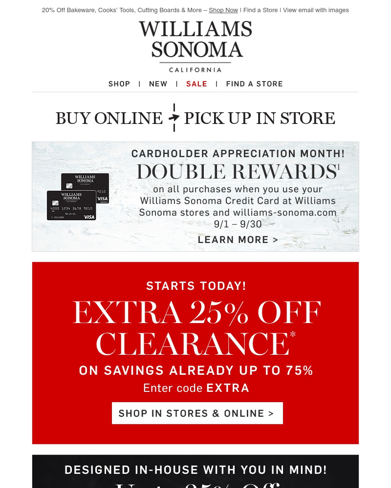 Screenshot of email with subject /media/emails/extra-25-off-clearance-the-best-of-williams-sonoma-sale-1-cropped-3b114e40.jpg