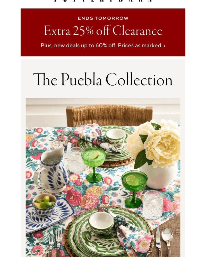 Screenshot of email with subject /media/emails/extra-25-off-clearanceends-tomorrow-vibrant-hand-painted-dinnerware-a13513-croppe_PBPQjUu.jpg