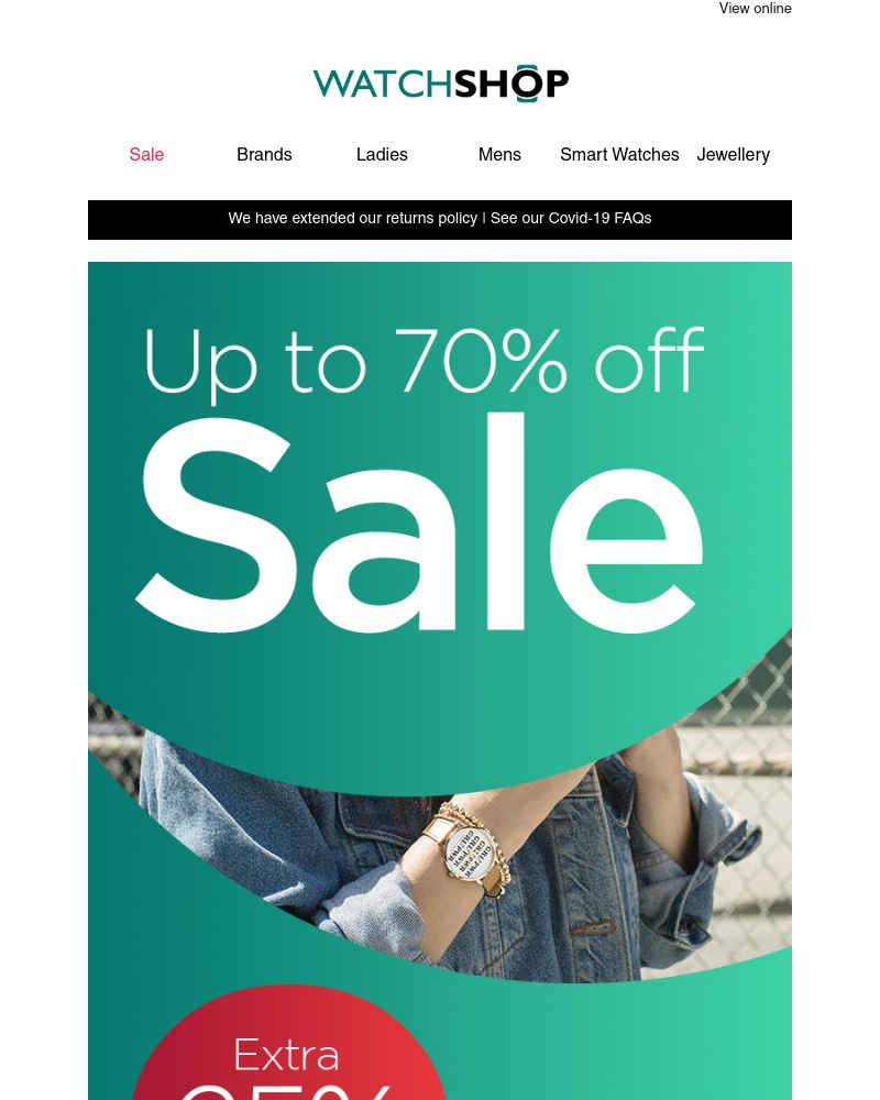 Screenshot of email with subject /media/emails/extra-25-off-sale-2-cropped-bfa8c227.jpg
