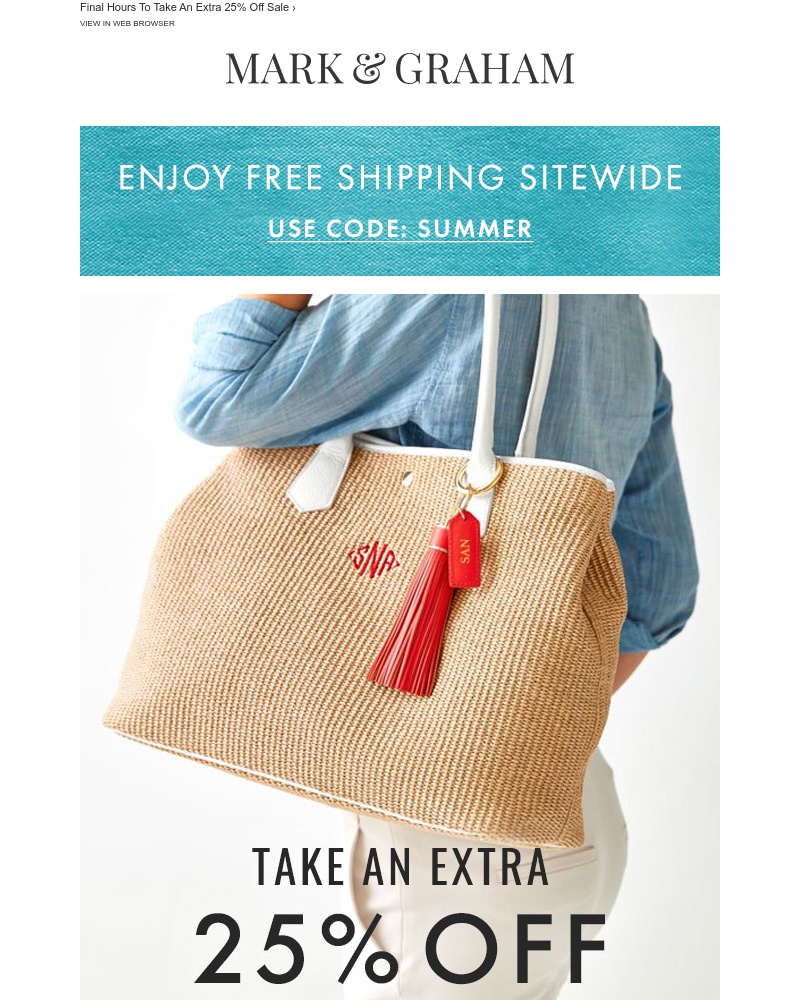 Screenshot of email with subject /media/emails/extra-25-off-sale-free-shipping-ends-tonight-cropped-6a3a7673.jpg