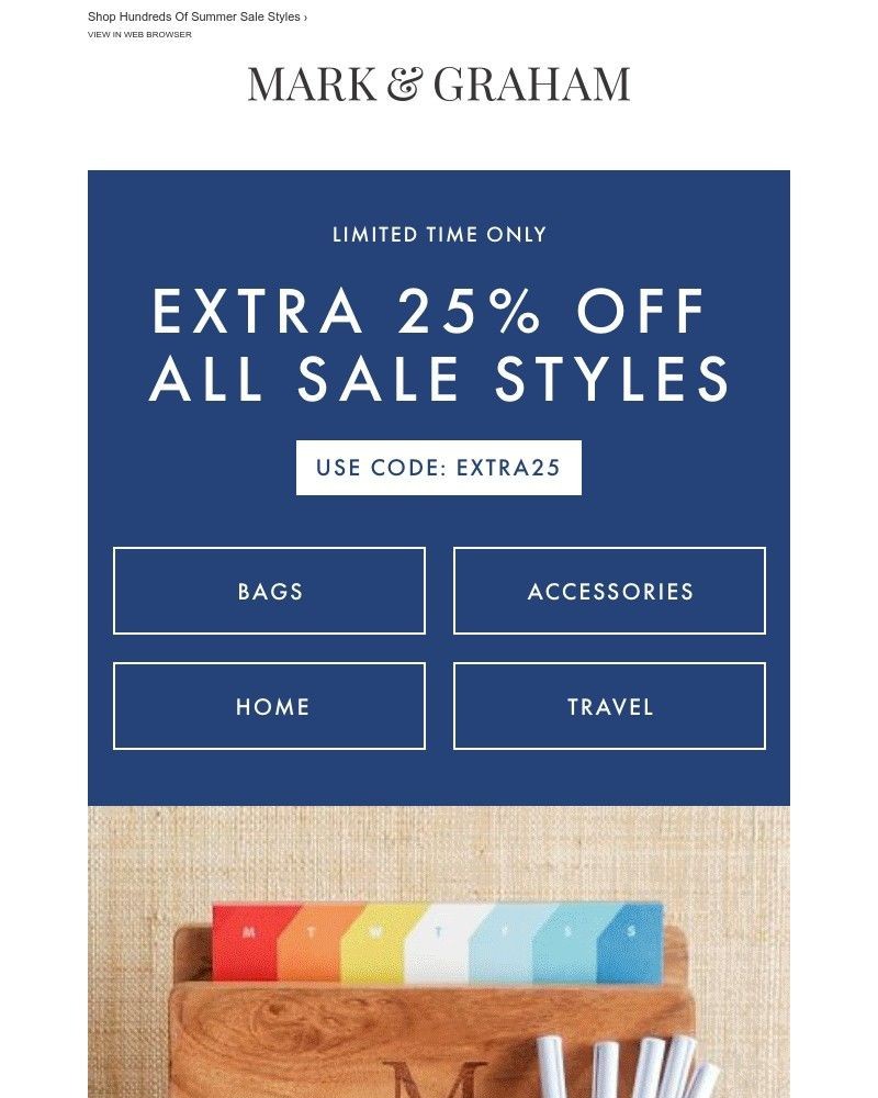 Screenshot of email with subject /media/emails/extra-25-off-sale-starts-now-1a6efa-cropped-37e4bdca.jpg