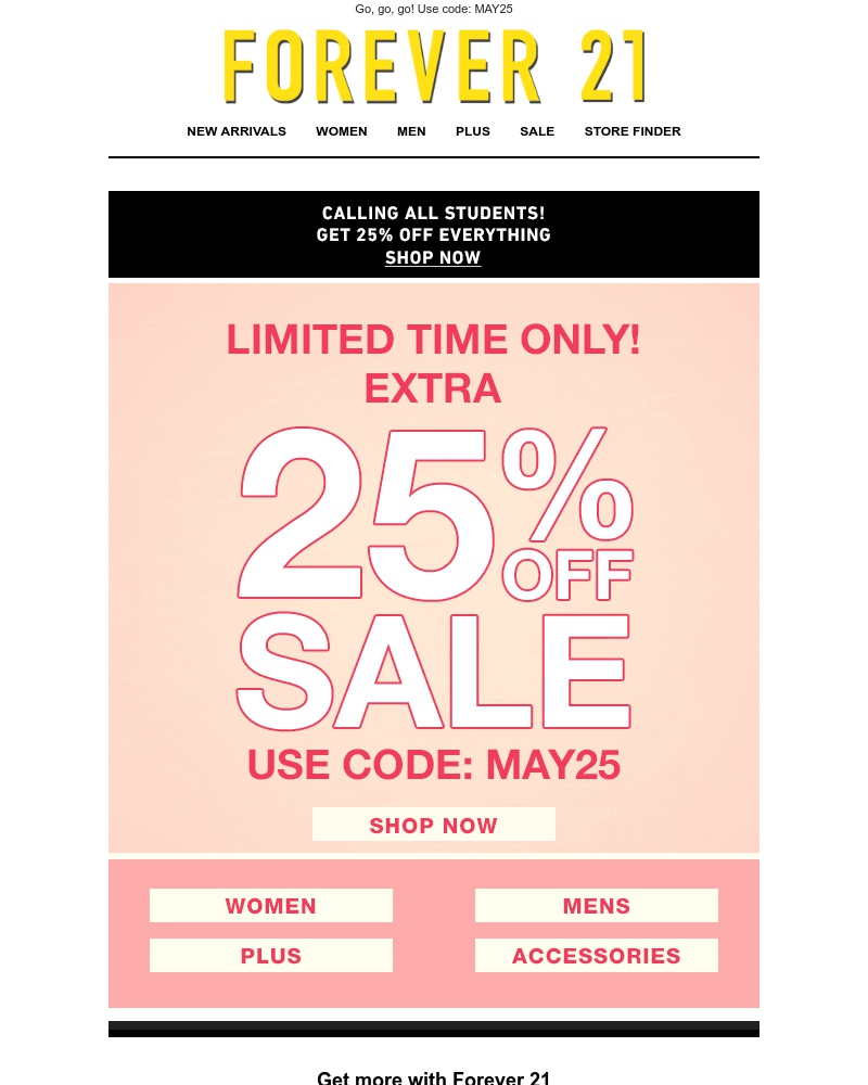 Screenshot of email with subject /media/emails/extra-25-off-sale-yep-were-serious-cropped-887d23c4.jpg