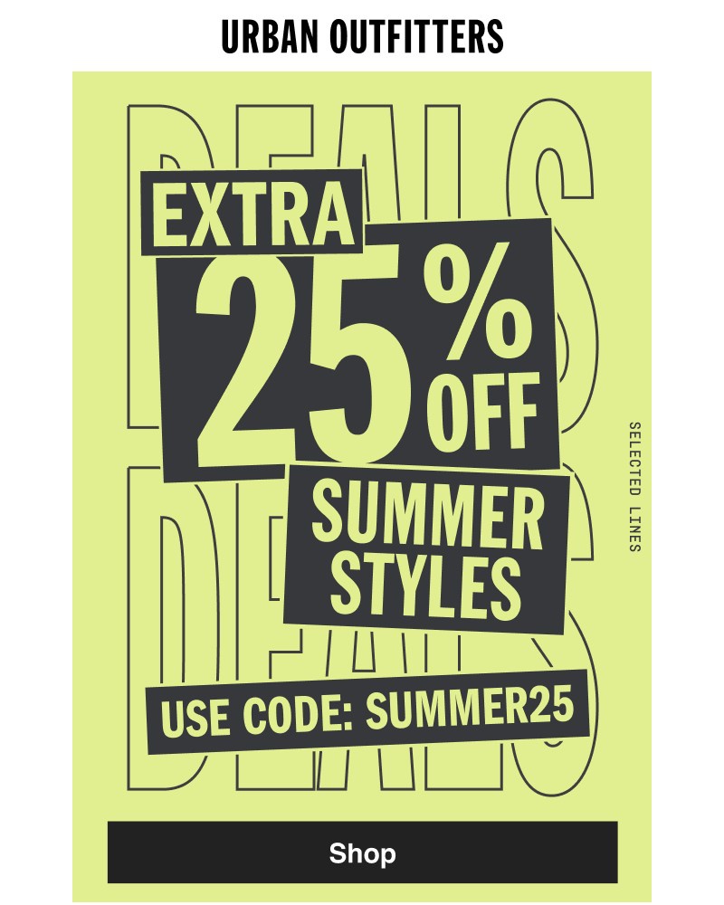 Screenshot of email with subject /media/emails/extra-25-off-summer-styles-889be0-cropped-29595d64.jpg