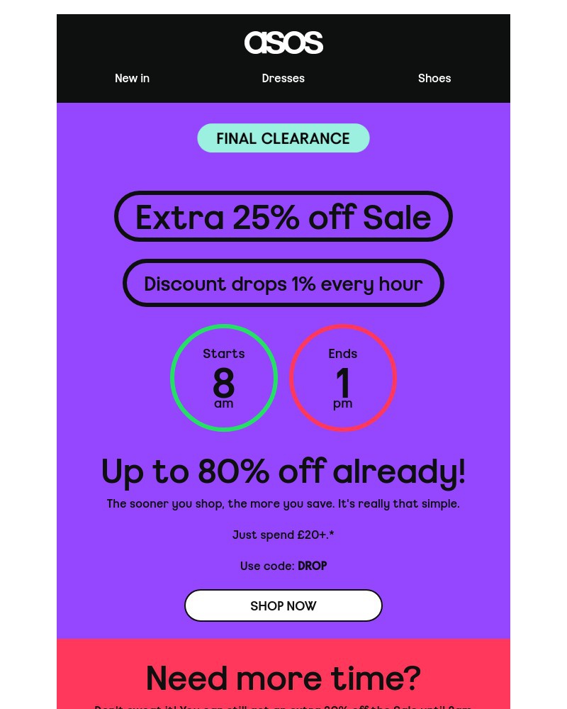Screenshot of email with subject /media/emails/extra-25-off-the-sale-8am-1pm-9ad780-cropped-e803080b.jpg