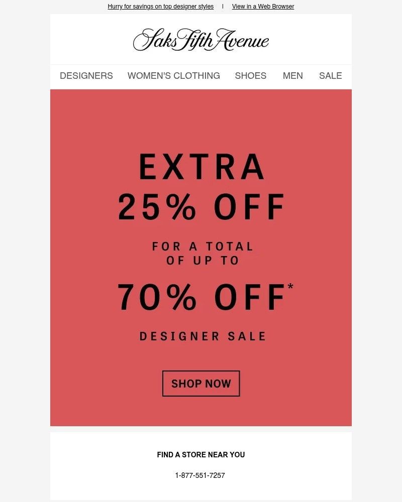 Screenshot of email with subject /media/emails/extra-25-off-the-sale-just-got-even-better-enjoy-a-total-of-up-to-70-off-2640b6-c_3ulvj5y.jpg