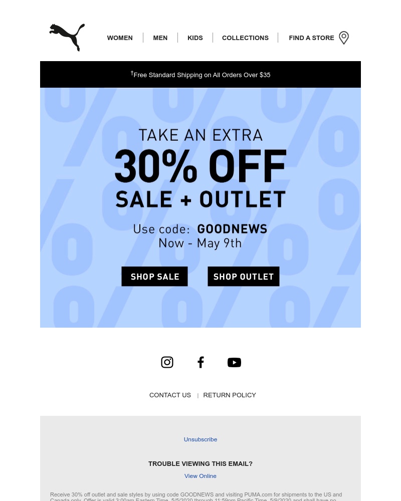 Screenshot of email with subject /media/emails/extra-30-off-all-sale-outlet-styles-cropped-fcac8e1e.jpg