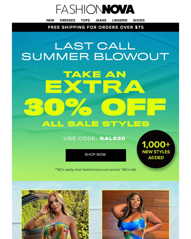 Screenshot of email with subject /media/emails/extra-30-off-all-sale-summer-blowout-db52d8-cropped-4d26c1f4.jpg