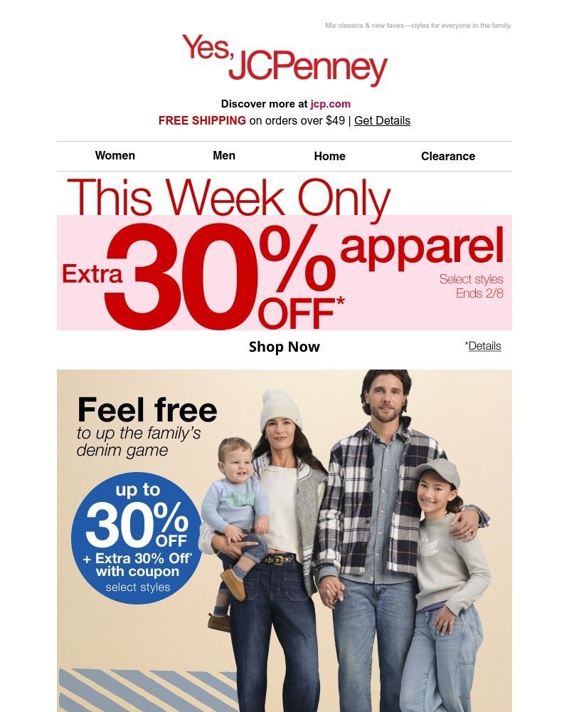 Screenshot of email with subject /media/emails/extra-30-off-all-the-denim-you-love-c8d5c0-cropped-c4da35d4.jpg