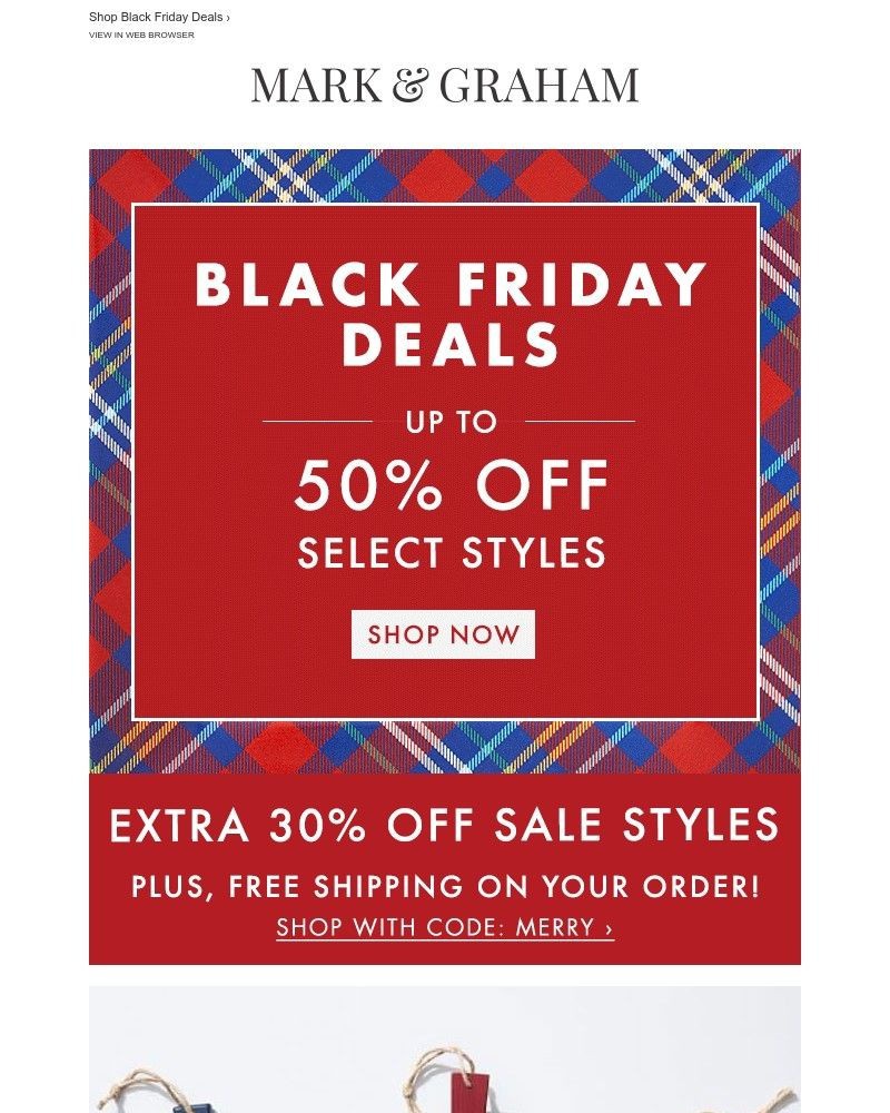 Screenshot of email with subject /media/emails/extra-30-off-clearance-free-shipping-on-everything-b9cded-cropped-8161869d.jpg