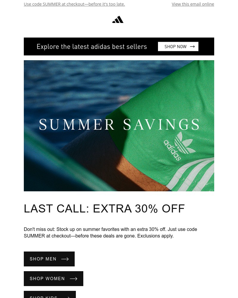 Screenshot of email with subject /media/emails/extra-30-off-ends-soon-710f6a-cropped-ec70ac9b.jpg