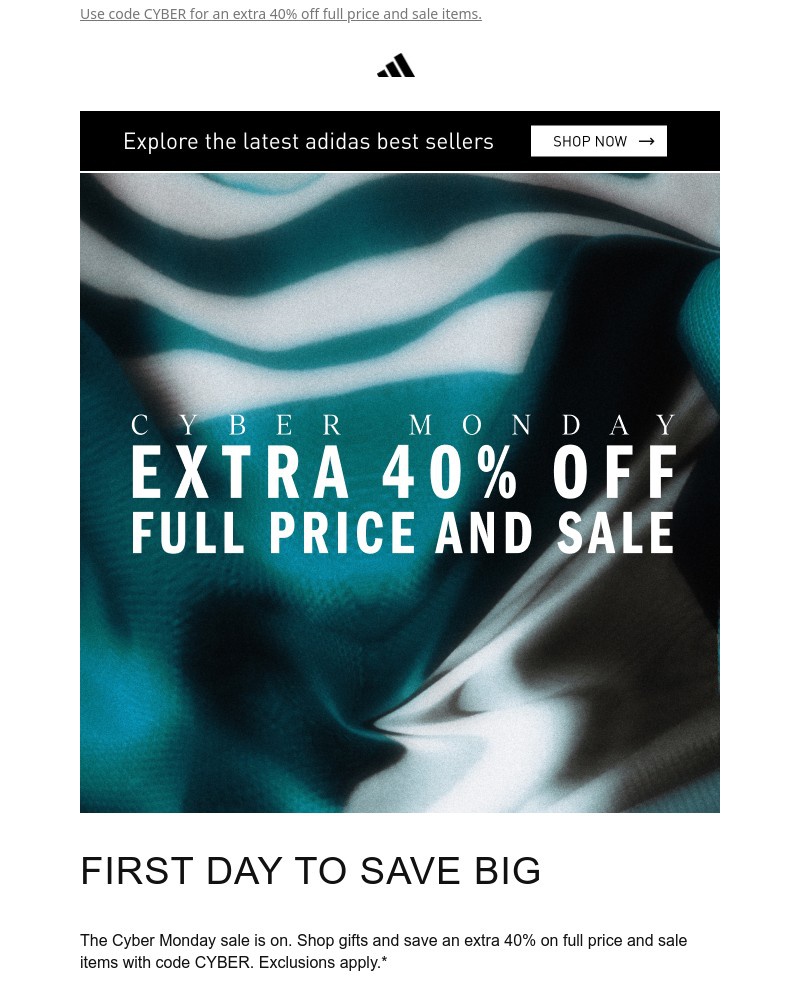 Screenshot of email with subject /media/emails/extra-40-off-cyber-monday-savings-08027e-cropped-63785e4c.jpg
