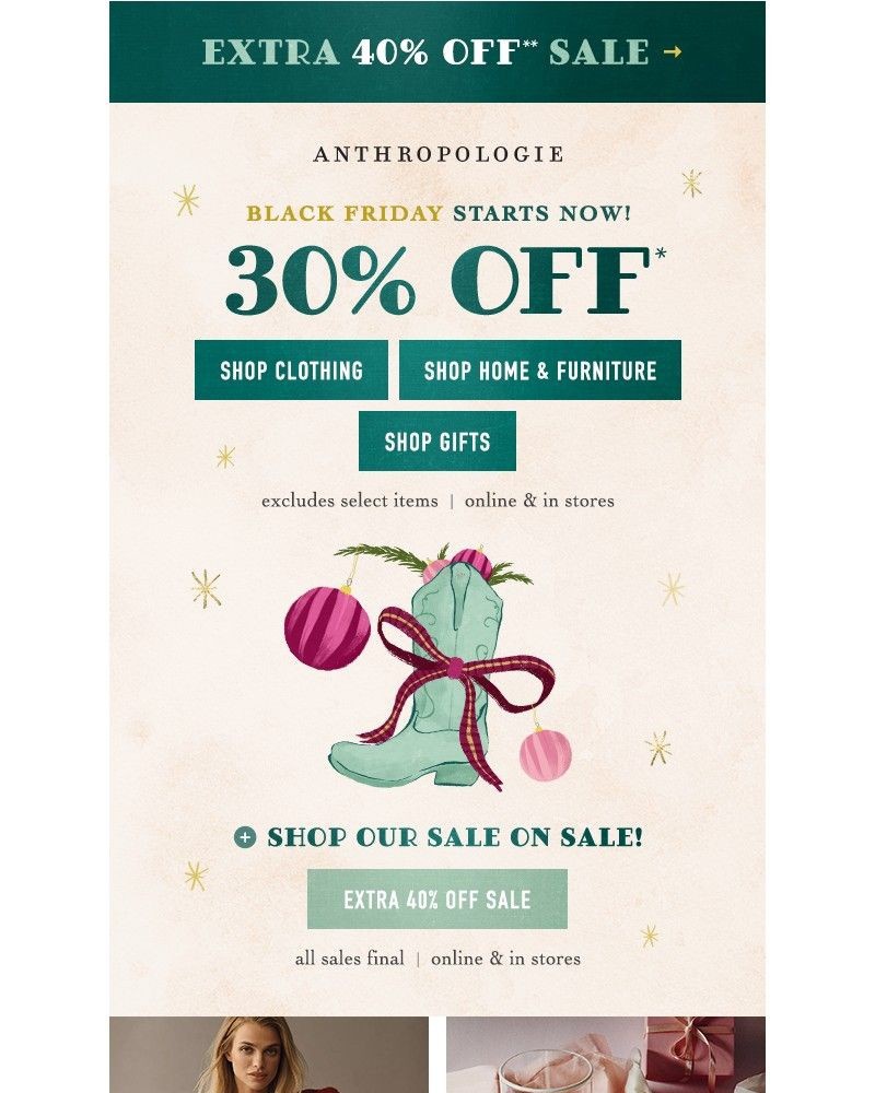 Screenshot of email with subject /media/emails/extra-40-off-sale-c1bdc1-cropped-0f280166.jpg