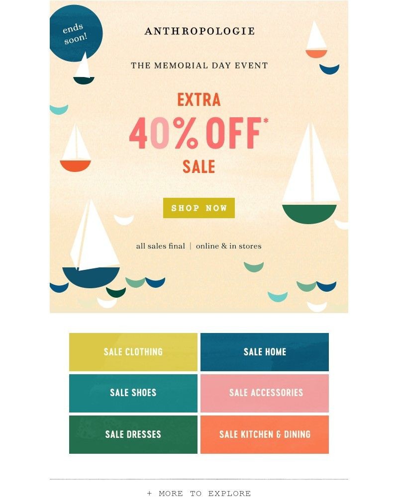 Screenshot of email with subject /media/emails/extra-40-off-sale-ends-soon-b0c7a3-cropped-4cd3a058.jpg