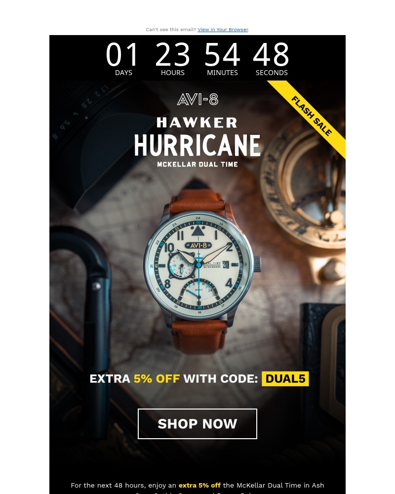 Screenshot of email with subject /media/emails/extra-5-off-times-ticking-b3a1eb-cropped-c917e049.jpg
