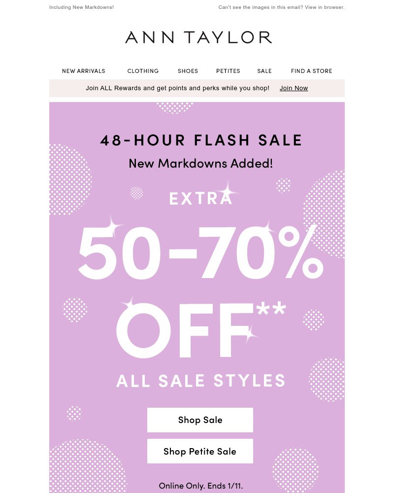 Screenshot of email with subject /media/emails/extra-50-70-off-all-sale-styles-4f173d-cropped-b21e3d8a.jpg