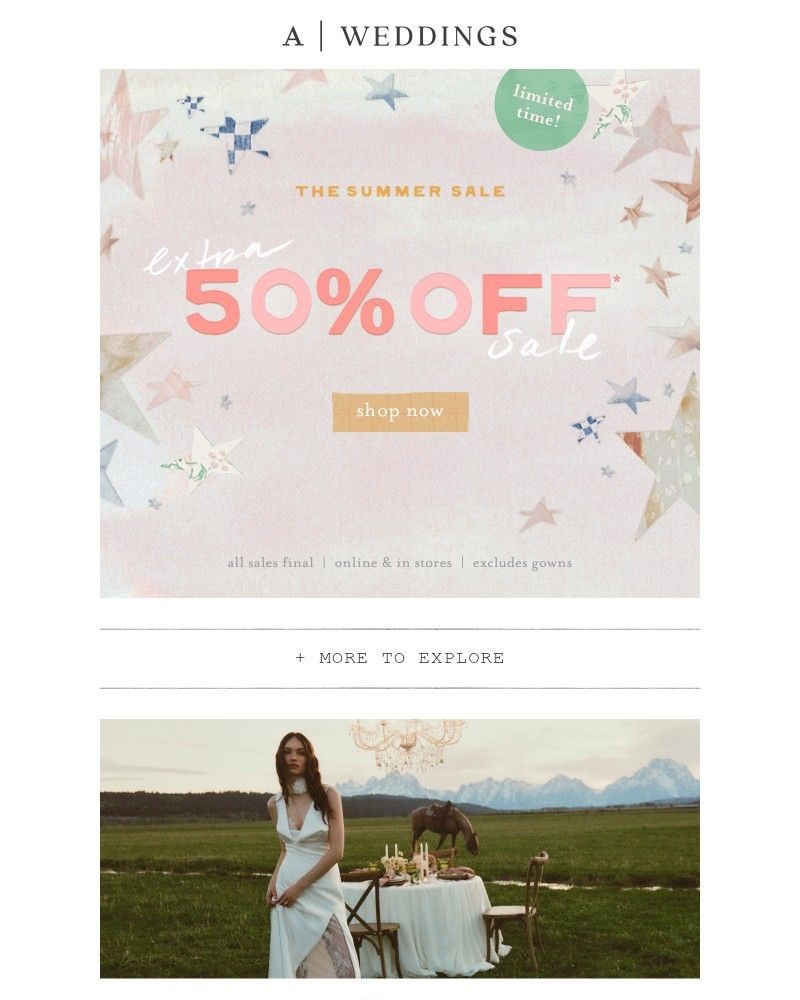 Screenshot of email with subject /media/emails/extra-50-off-for-the-summer-sale-a6da2a-cropped-5e84308e.jpg