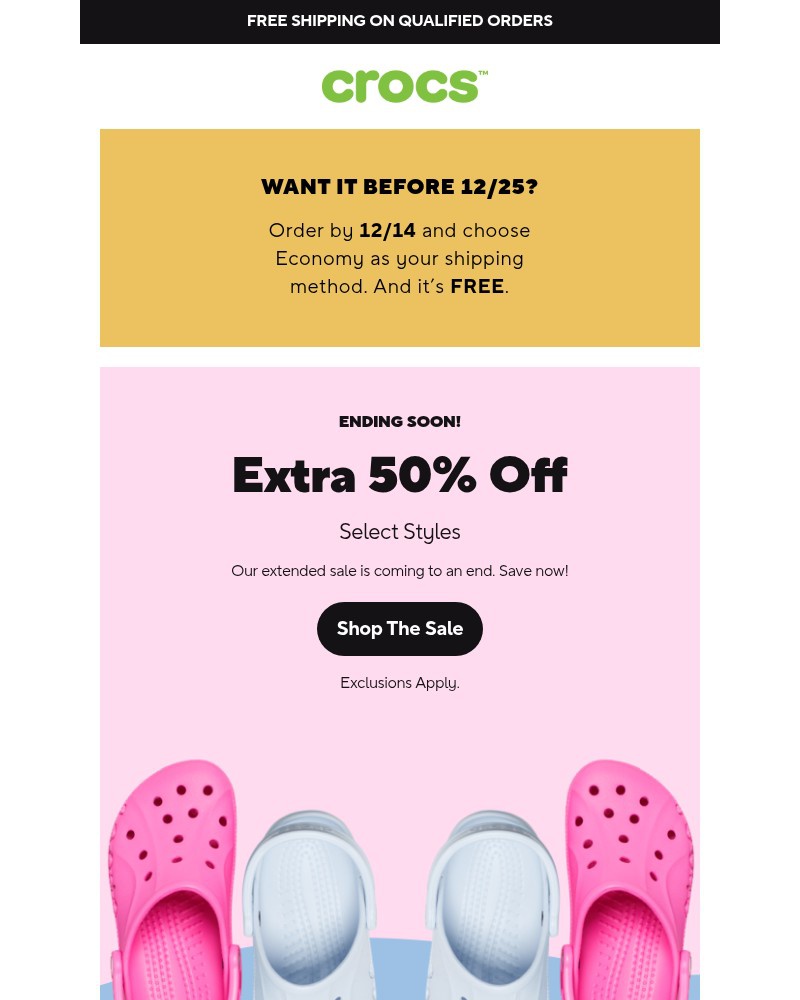 Screenshot of email with subject /media/emails/extra-50-off-is-ending-soon-a3cab4-cropped-b5f17e4c.jpg