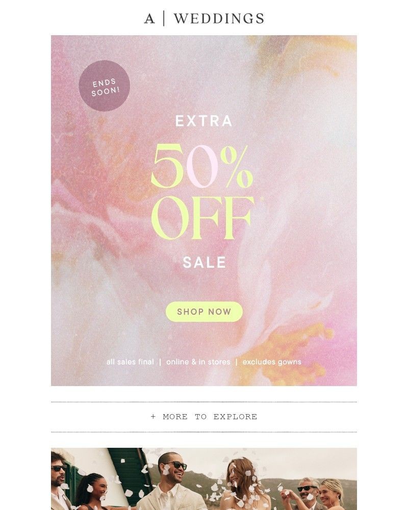 Screenshot of email sent to a Anthropologie Newsletter subscriber