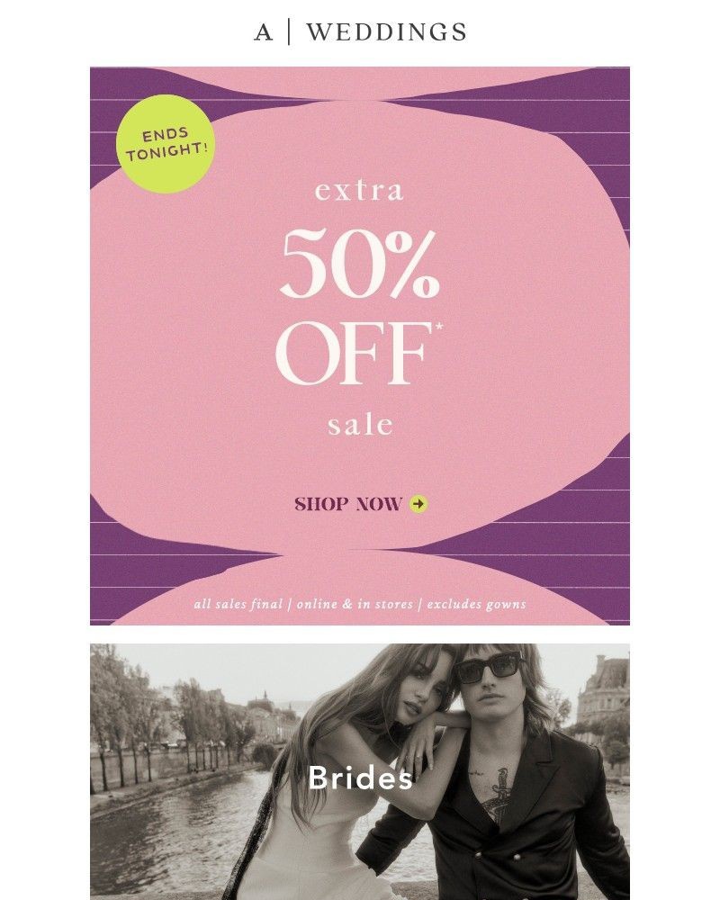 Screenshot of email with subject /media/emails/extra-50-off-sale-ends-tonight-0c6464-cropped-950b877a.jpg