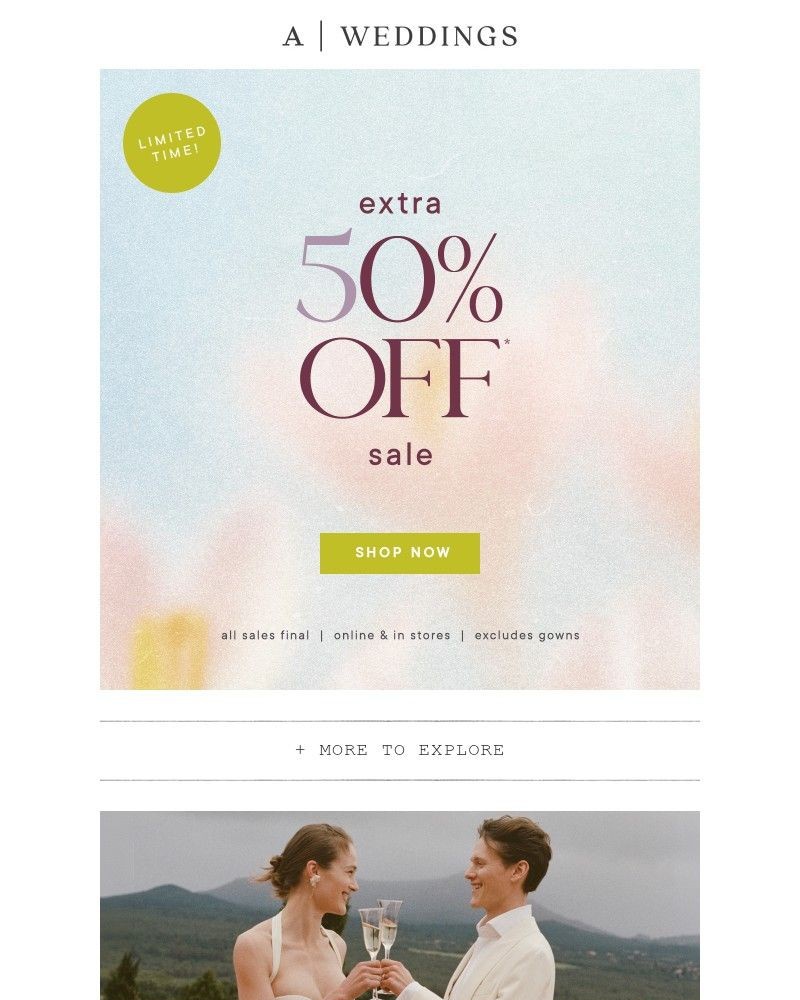 Screenshot of email with subject /media/emails/extra-50-off-sale-is-here-1e69b8-cropped-1efeb4d8.jpg