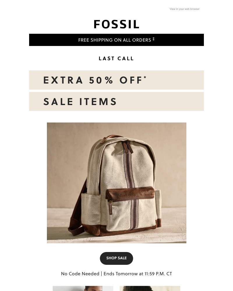 Screenshot of email with subject /media/emails/extra-50-off-sale-items-ends-tomorrow-a2bc52-cropped-f50699ff.jpg