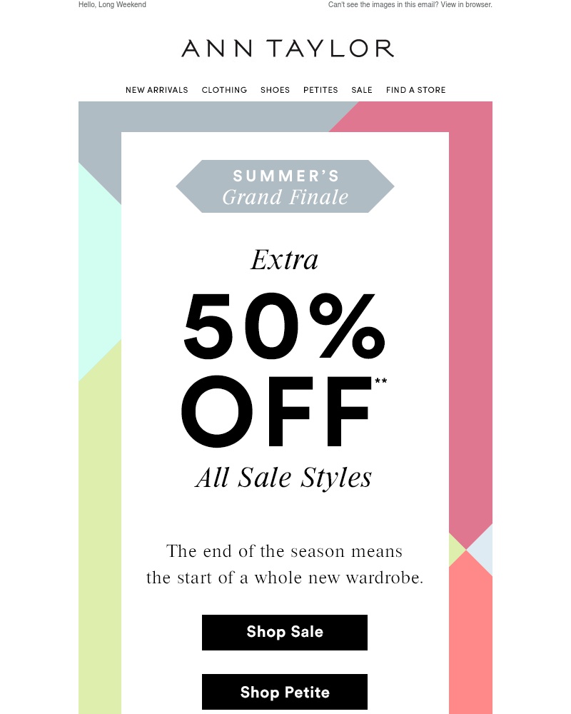 Screenshot of email with subject /media/emails/extra-50-off-sale-styles-cropped-c54b4471.jpg