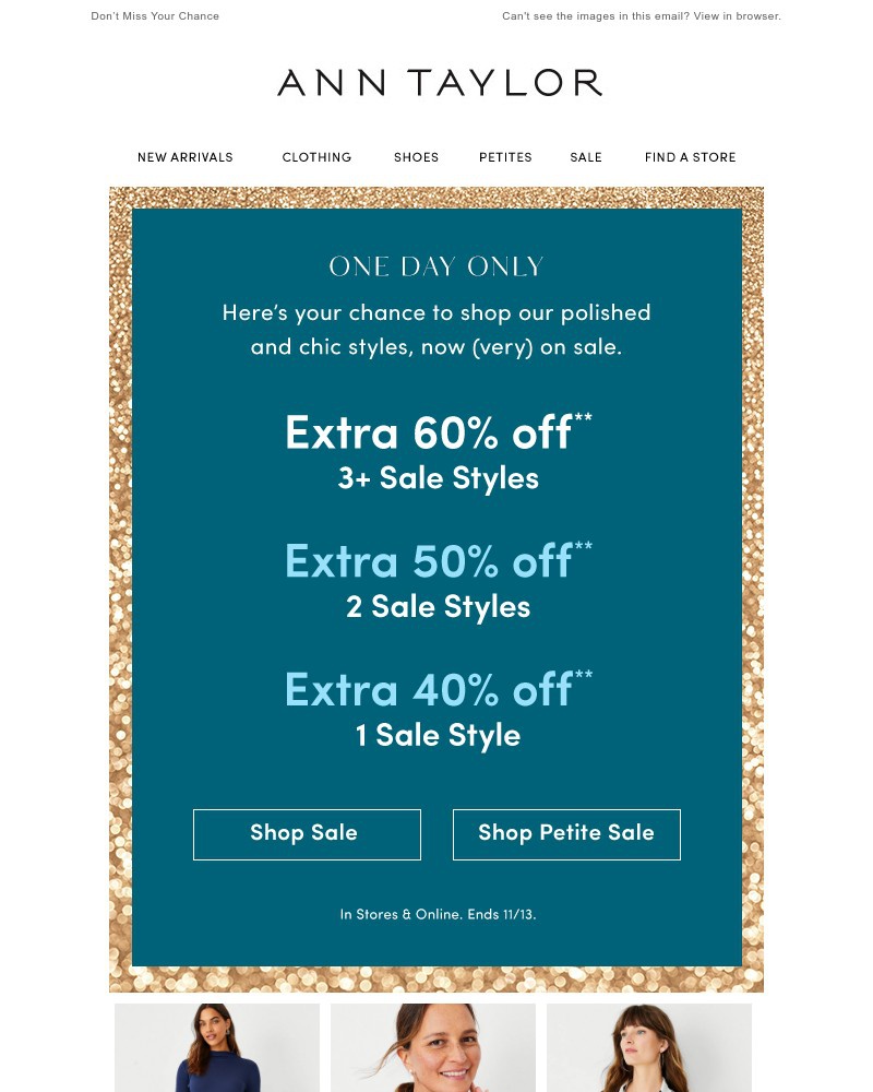 Screenshot of email with subject /media/emails/extra-60-off-sale-is-going-going-b14b7a-cropped-78950d6a.jpg
