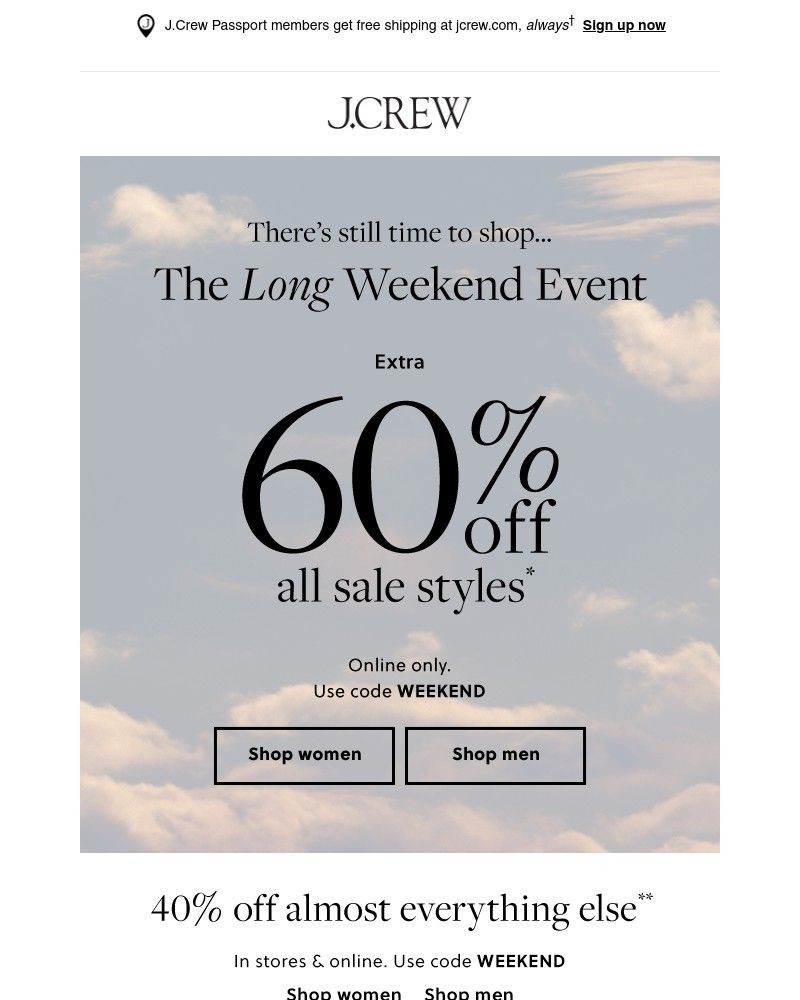 Screenshot of email with subject /media/emails/extra-60-off-sale-this-ones-a-no-brainer-8316a4-cropped-92ff6c6c.jpg