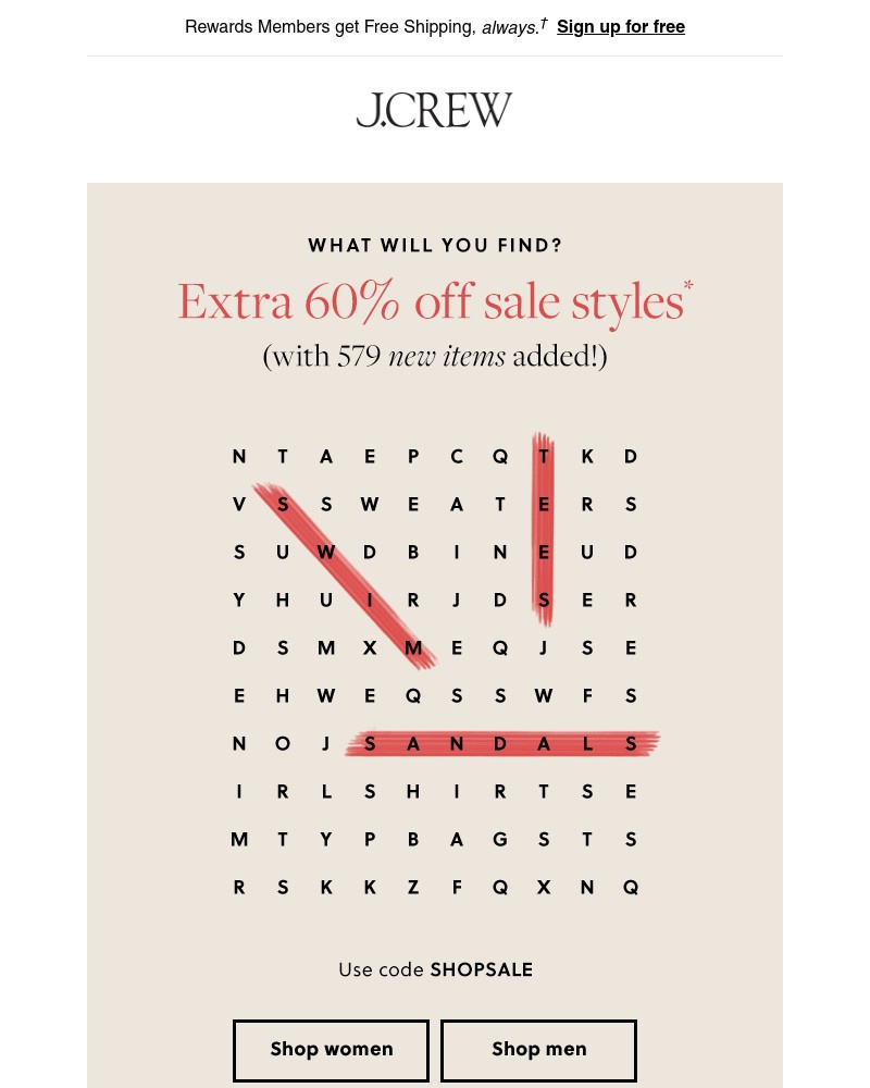 Screenshot of email with subject /media/emails/extra-60-off-sale-with-579-new-items-added-starts-now-fbc11a-cropped-a865b89e.jpg