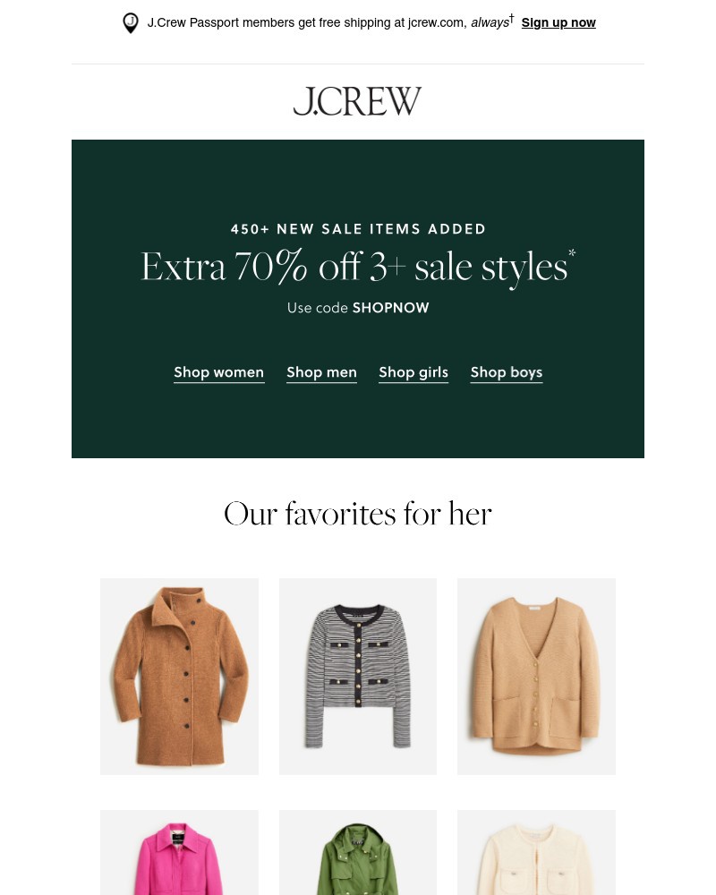 Screenshot of email with subject /media/emails/extra-70-off-3-sale-styles-with-450-new-items-added-c230c9-cropped-effa4e9d.jpg
