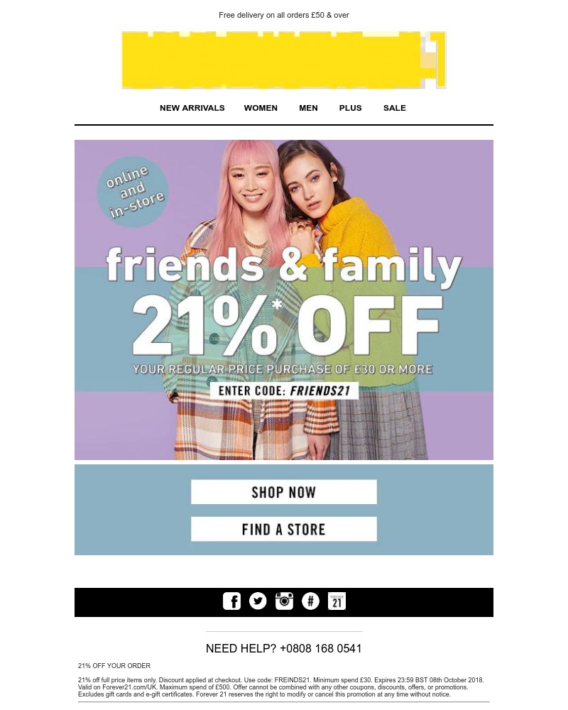 Screenshot of email with subject /media/emails/f21-friends-family-discount-cropped-e627e414.jpg